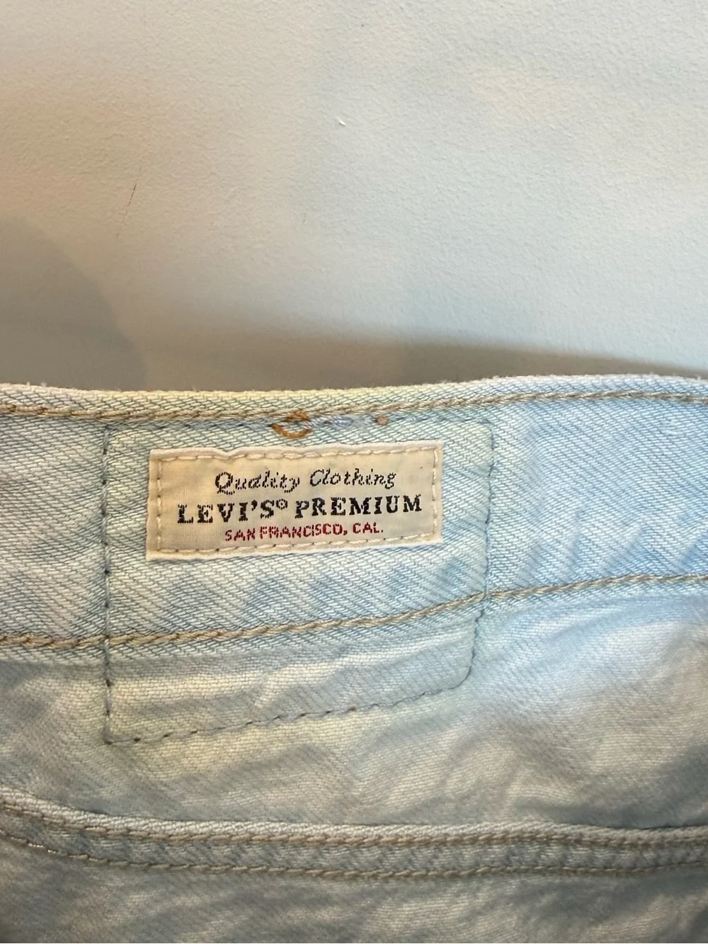Levis levi denim